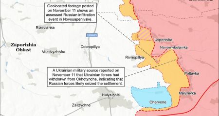 Триває рух російських військ на Запоріжжі – оцінка ISW