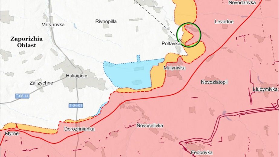 ISW констатує просування росіян на Запоріжжі – деталі