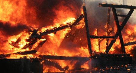 В оккупированном Бердянске на Запорожье погибли шесть человек в пожарах