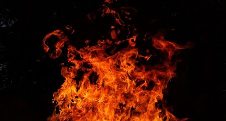 Через обстріл горіло в Запорізькому районі