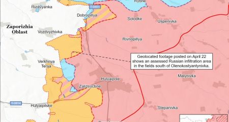 Оккупанты не имеют успехов на Запорожском фронте &ndash; оценка ISW