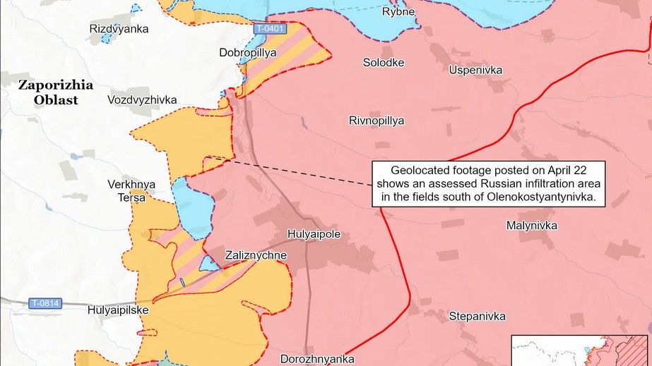 Окупанти не мають успіхів на Запорізькому фронті &ndash; оцінка ISW