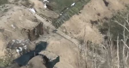 Запорізькі прикордонники спалили позиції окупантів &ndash; кадри