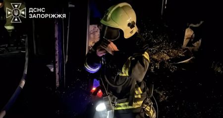 Многоэтажка и частный дом горели в Запорожье