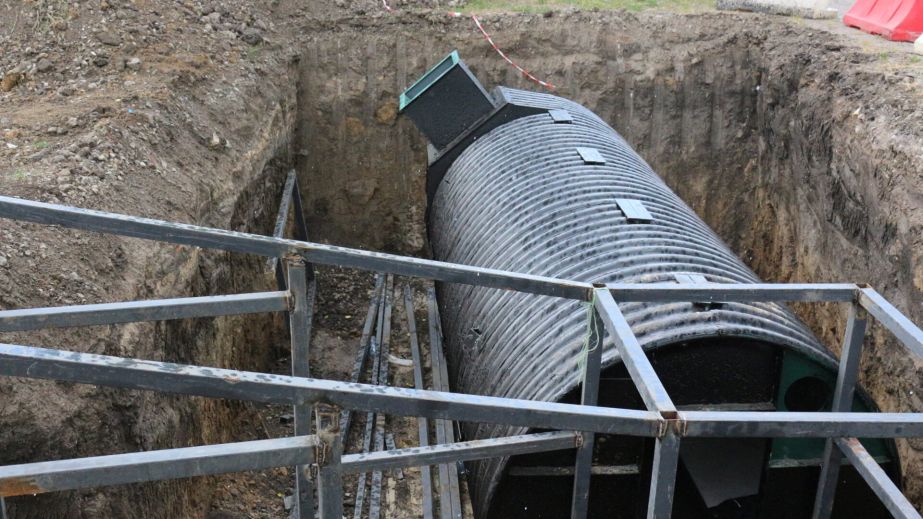 Возле нового укрытия в селе на Запорожье построят детскую площадку