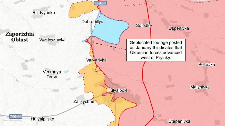 В ISW розповіли про просування ЗСУ і ворога на сході Запорізької області