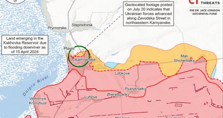 ВСУ вернули себе некоторые позиции в Каменском на Запорожье, – ISW