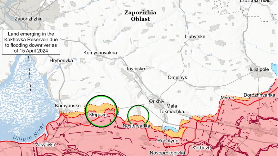 Армия РФ не получила продвижения на Запорожье, – ISW