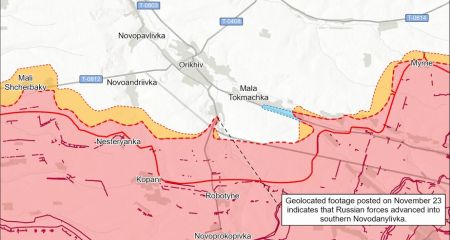 ISW фіксує зміни на Запорізькому фронті – подробиці