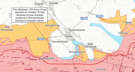Сили оборони контролюють Новоандріївку на Запоріжжі &ndash; кадри