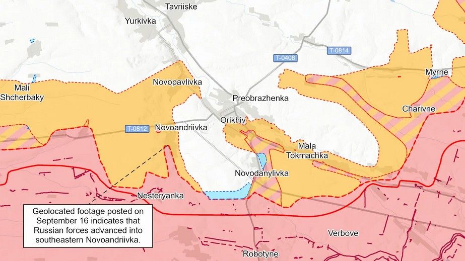 Війська РФ просунулися на Запорізькому фронті, – ISW