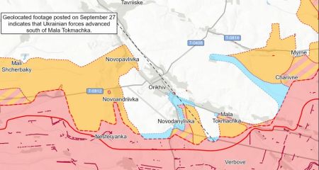 Силы обороны продвинулись на Запорожском фронте, &ndash; ISW