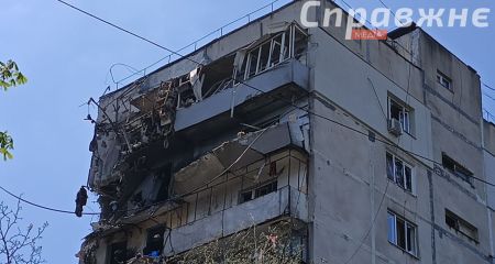 Три этажа разрушенного КАБом дома в Запорожье могут демонтировать