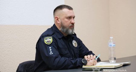 Нового очільника кримінальної поліції представили співробітникам запорізького ГУНП