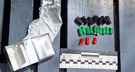 43 "наркозгортки" вилучили запорізькі патрульні у містянина