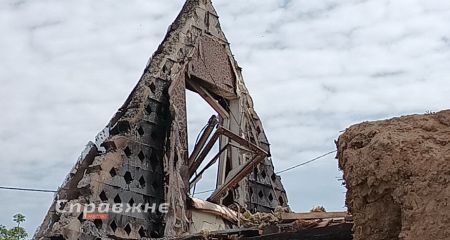 Как выглядит частный сектор одного из районов Запорожья после дроновой атаки – утренние кадры