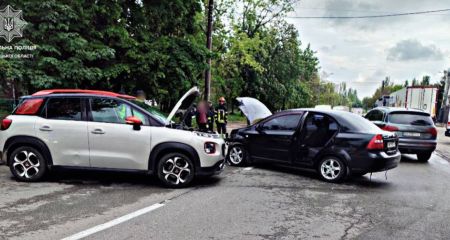 Очередным происшествием затруднено движение в Запорожье