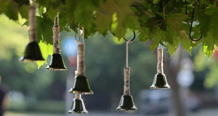 Відлуння сміху – у дзвіночках пам’яті: у Запоріжжі вшанували вбитих РФ дітей