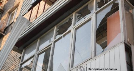 Російські "шахеди" пошкодили девʼять багатоповерхівок у Запоріжжі