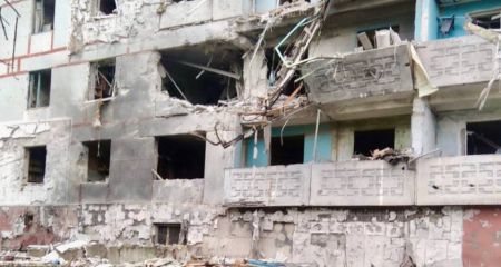 Под завалами в запорожском Степногорске нашли погибшую женщину