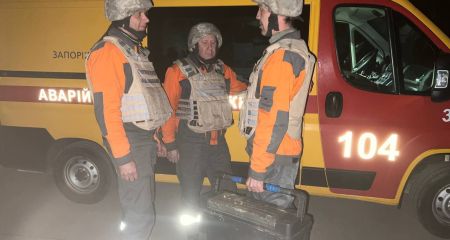 Ночной обстрел повредил часть газовой сети в Запорожье