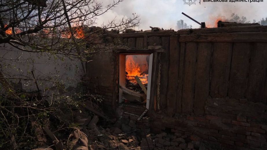 Удар по Запорожью: повреждены десятки домов, восьмеро человек в больницах