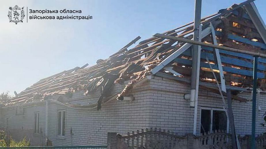 18 населенных пунктов Запорожской области находились под вражескими ударами