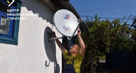 На окупованих територіях вилучають обладнання для перегляду українського ТБ