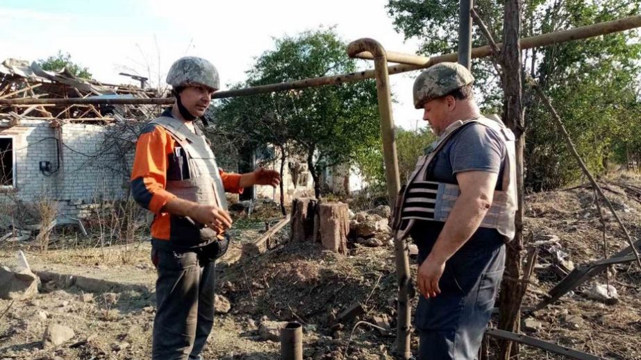 Оккупанты перебили газопроводы в Запорожском районе