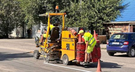На Запоріжжі облаштовують головну дорогу Кушугумської громади