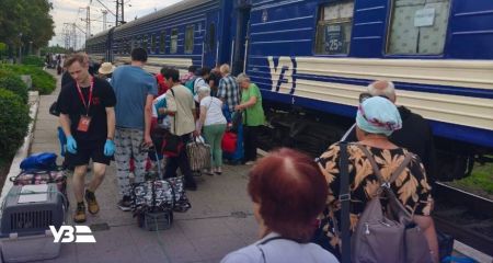 Почти вдвое выросла эвакуация из Запорожской области в июле, – Укрзалізниця
