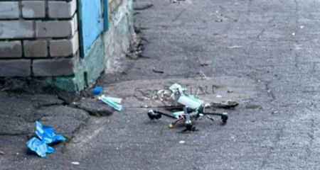Боевую часть вражеского дрона уничтожили в Запорожье