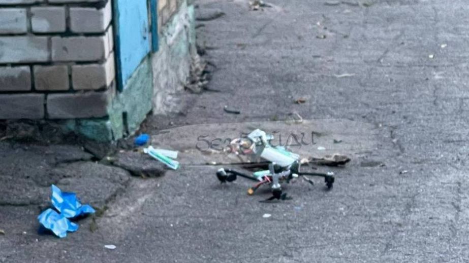 Боевую часть вражеского дрона уничтожили в Запорожье