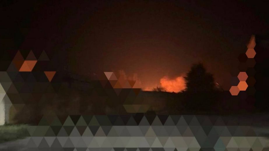 В Запорожье – пожар после вражеского удара: что известно