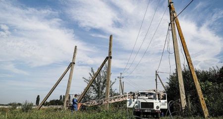 На Запоріжжі заживили 16 тис. осель, знеструмлених через атаки та негоду
