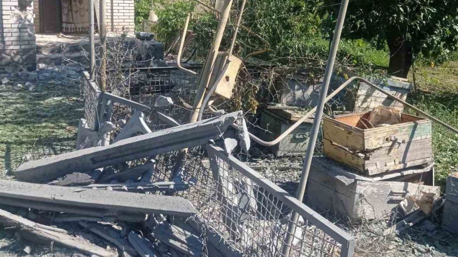 Утечка газа произошла в селе под Запорожьем после артобстрела РФ