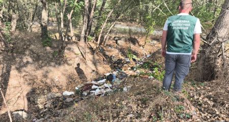 Серед зелених насаджень в Запоріжжі знайшли гори побутового сміття