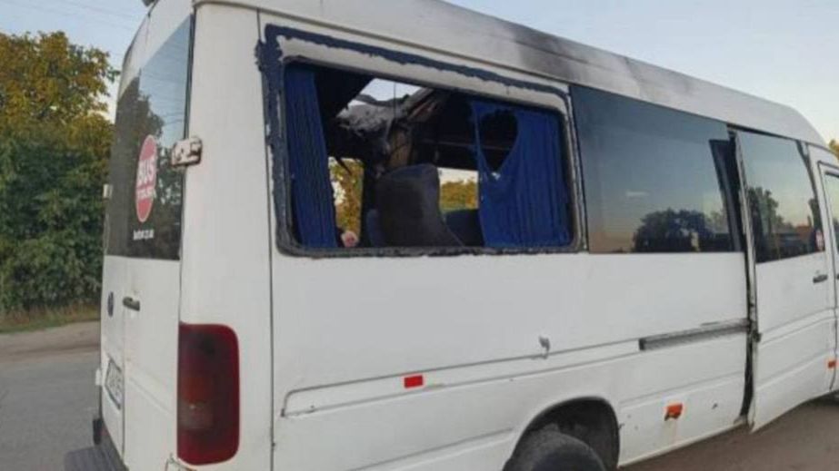 Російський FPV вгатив по маршрутці на Запоріжжі, – ОВА