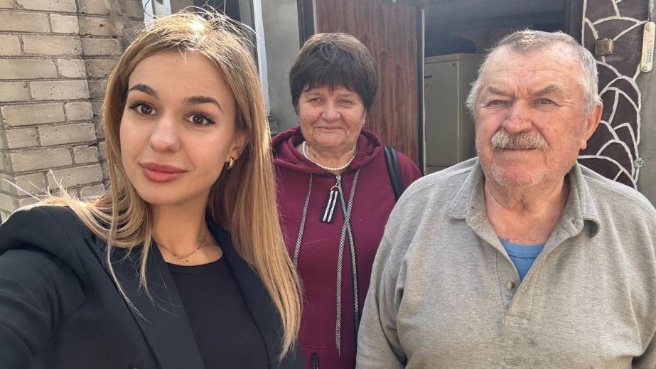 На Запорожье с юбилеем поздравили 90-летнего переселенца