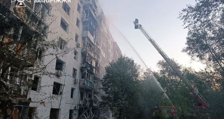 Поврежденный дом в Шевченковском районе Запорожья готовят к капремонту