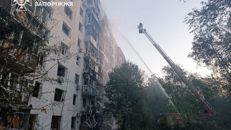 Поврежденный дом в Шевченковском районе Запорожья готовят к капремонту