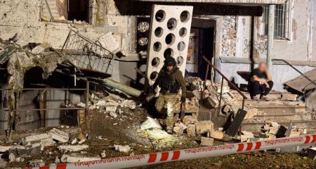 Чем враг бил по Запорожью – данные полиции