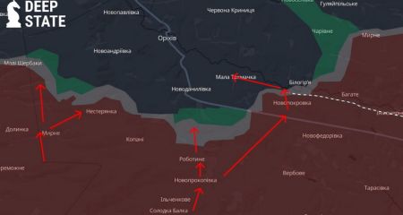 Какие цели механизированного наката врага на Запорожье – оценка DeepState
