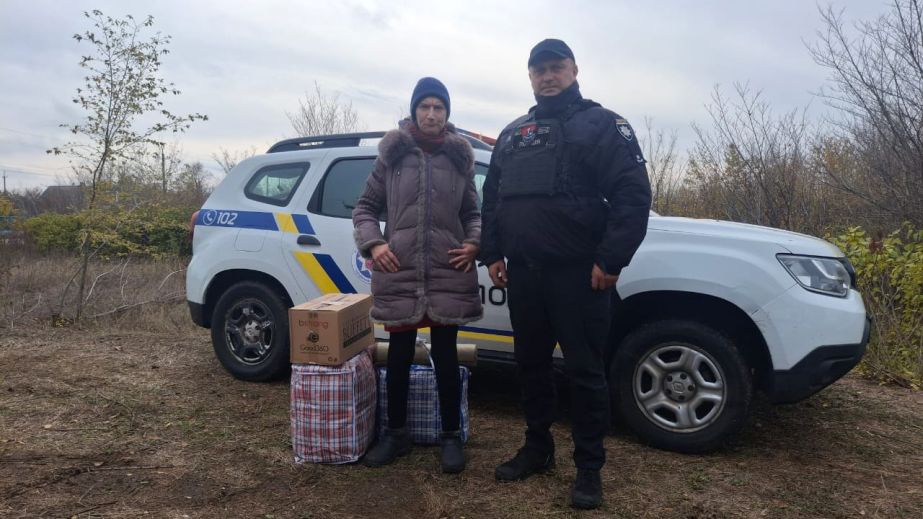 Полиция эвакуировала женщин из двух прифронтовых районов на Запорожье