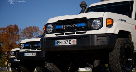 Подразделения ГСЧС на Запорожье усилят бронированным медтранспортом