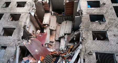 Ворог зруйнував гуртожиток у Запоріжжі, серед поранених – діти