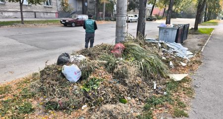 Стихийные свалки убрали по пяти адресам в Запорожье