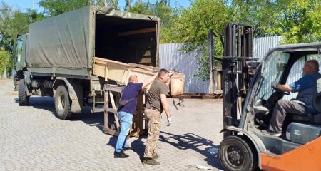 Запорожская таможня передала изъятое имущество на нужды Нацгвардии