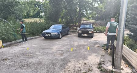 Незаконную автостоянку обнаружили экоинспекторы в Запорожье