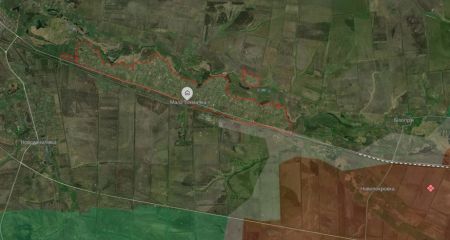 "Сіра зона" з'явилася біля Малої Токмачки на Запоріжжі, – DeepState